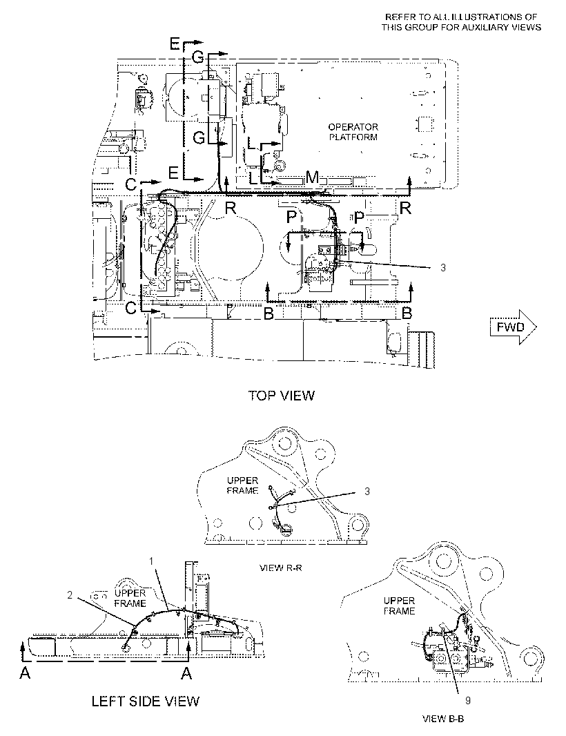 WIRING GP-BOOM 1864668 CAT