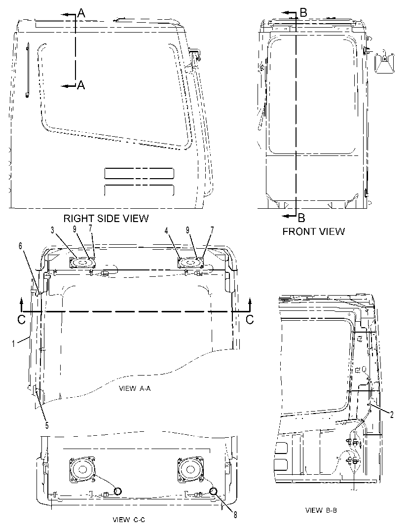 WIRING GP-RADIO 1114844 CAT
