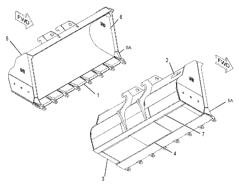 BUCKET AS-PENETRATION 2507862 CAT