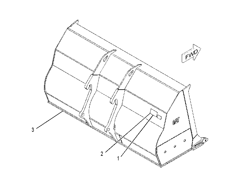 BUCKET GP-PENETRATION 2519880 CAT