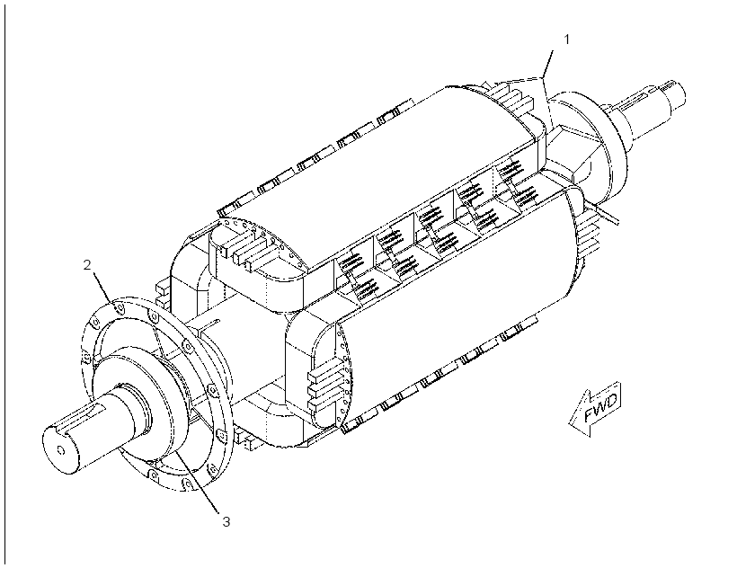 Ротор в сборе 1997501 CAT