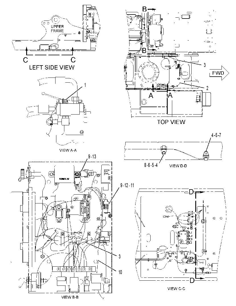 WIRING GP-COMBINED FLOW 2545444 CAT