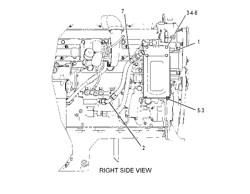LINES GP-ENGINE OIL FILTER 2364781 CAT