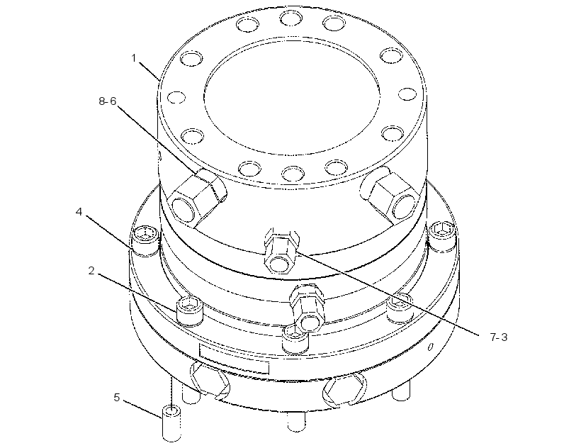 ROTATOR GP-HYDRAULIC 2529388 CAT