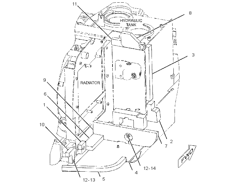 LINER GP-RADIATOR 2291374 CAT