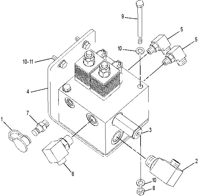 VALVE & MTG GP-TRUCK HITCH 2471386 CAT