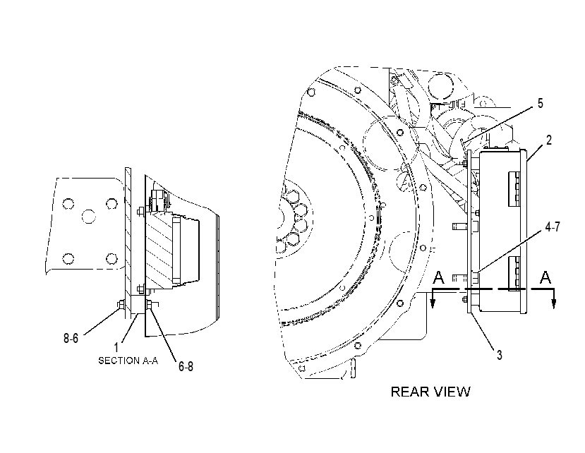 MOUNTING GP-JUNCTION BOX 2586610 CAT