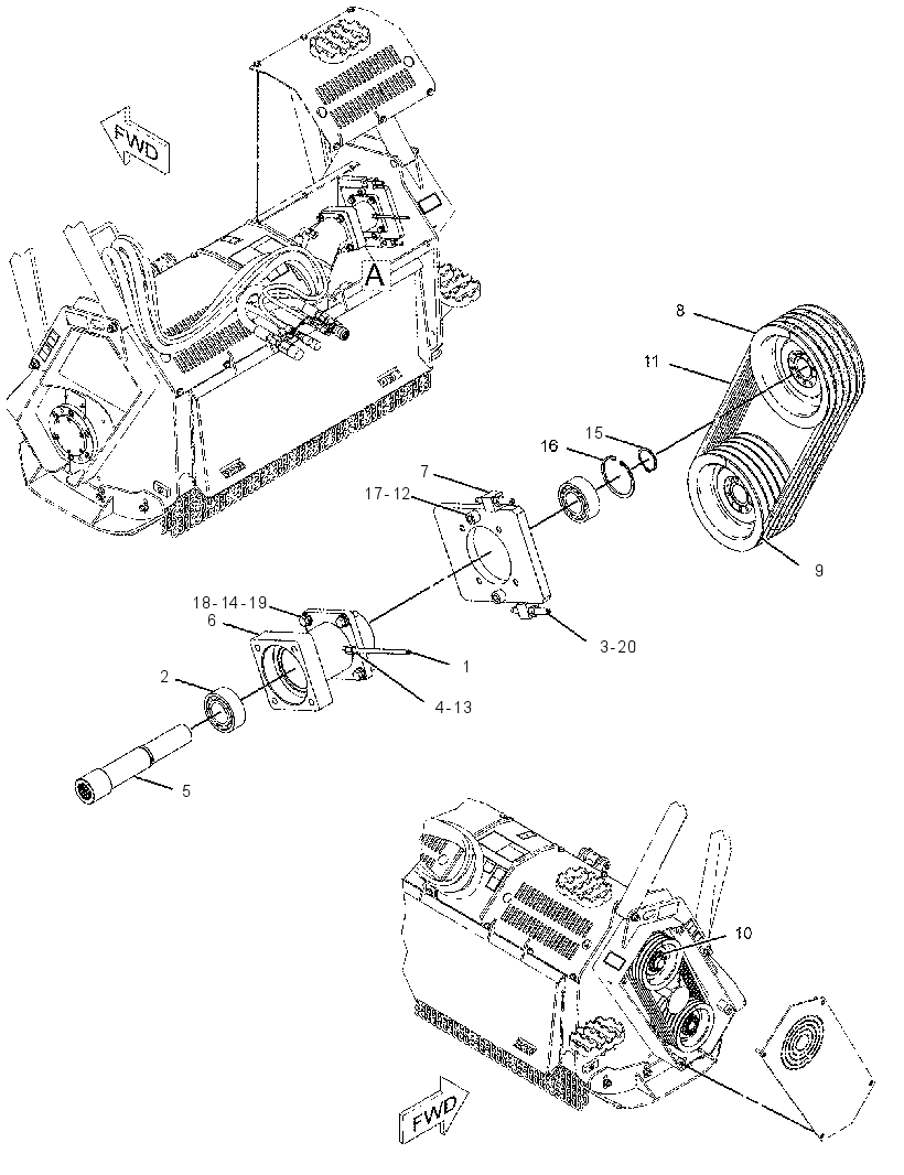 DRIVE GP-MULCHING HEAD 2475887 CAT