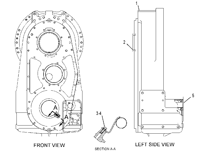 CASE GP-TRANSFER GEAR 2340604 CAT