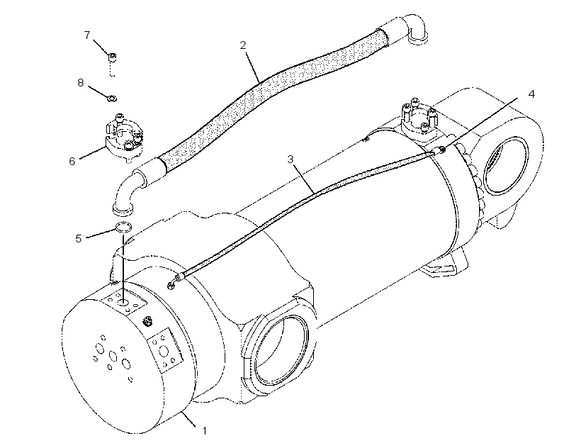 CYLINDER & LINES GP-SHEAR 2288613 CAT
