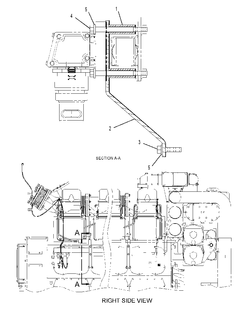 MOUNTING GP-BRACKET 2606824 CAT