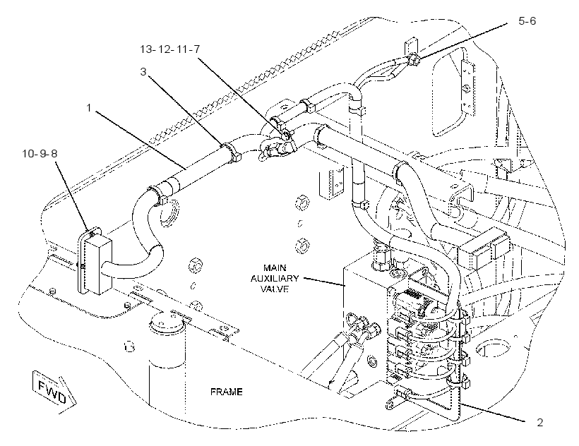 WIRING GP-HYDRAULIC CONTROL 2289121 CAT