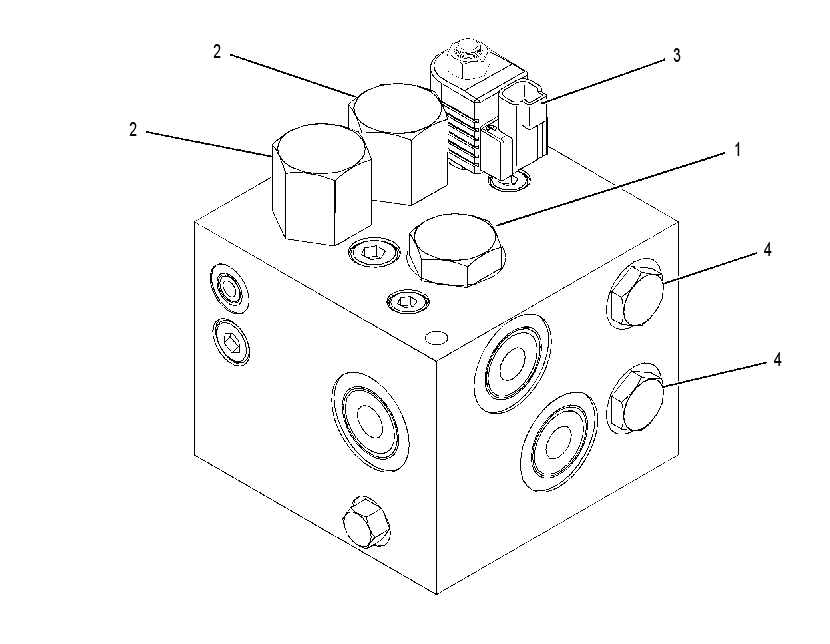 VALVE GP-FLOW DIVIDER 2307990 CAT