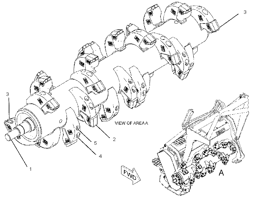 CUTTER GP-ROTARY 2475911 CAT