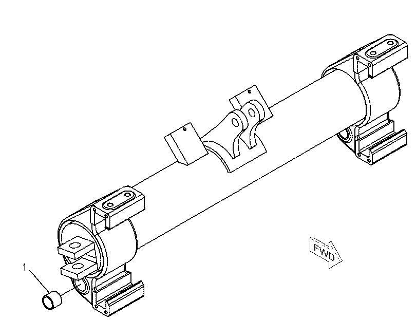MOUNTING GP-BLADE 2527086 CAT