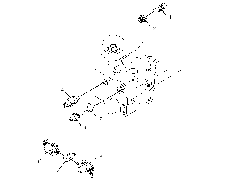SENDER GP-TEMP & PRESS 2706983 CAT