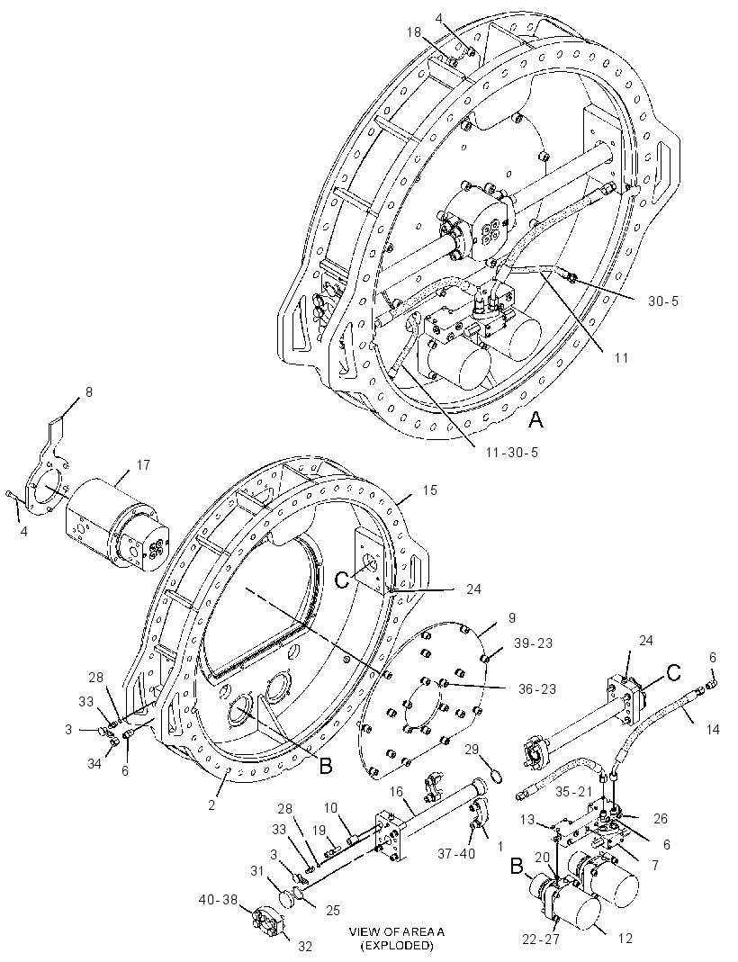 ROTATOR GP-HYDRAULIC 2431695 CAT