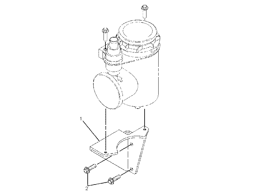 MOUNTING GP-CRANKCASE BREATHER 2687665 CAT