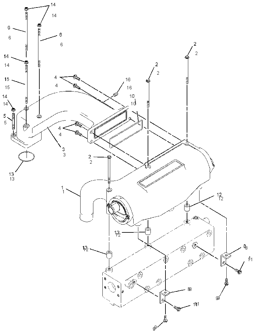 AFTERCOOLER GP 2657802 CAT