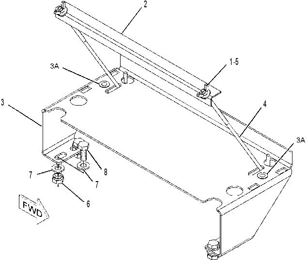 BATTERY & MOUNTING GP 2711311 CAT
