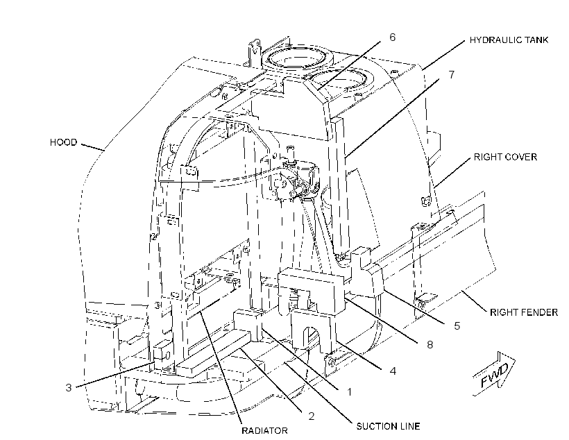 LINER GP-RADIATOR 2258171 CAT