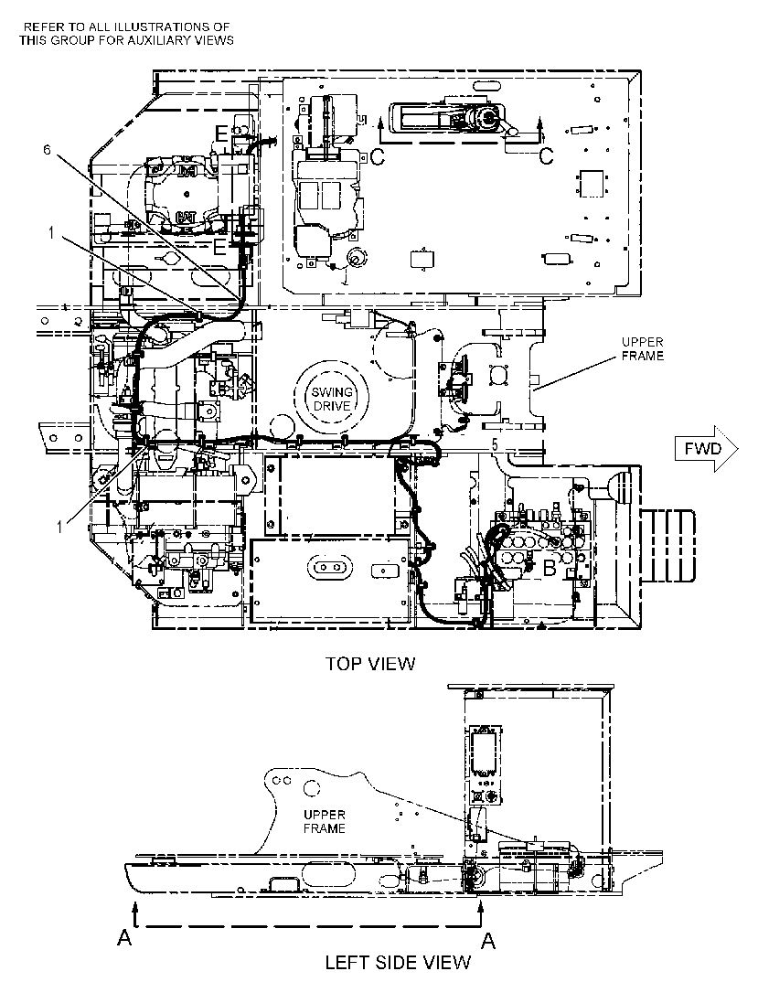 WIRING GP-MEDIUM PRESSURE 2382426 CAT