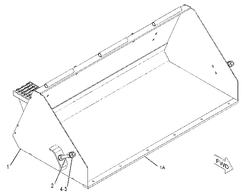 FRAME GP-DEBRIS 2176178 CAT