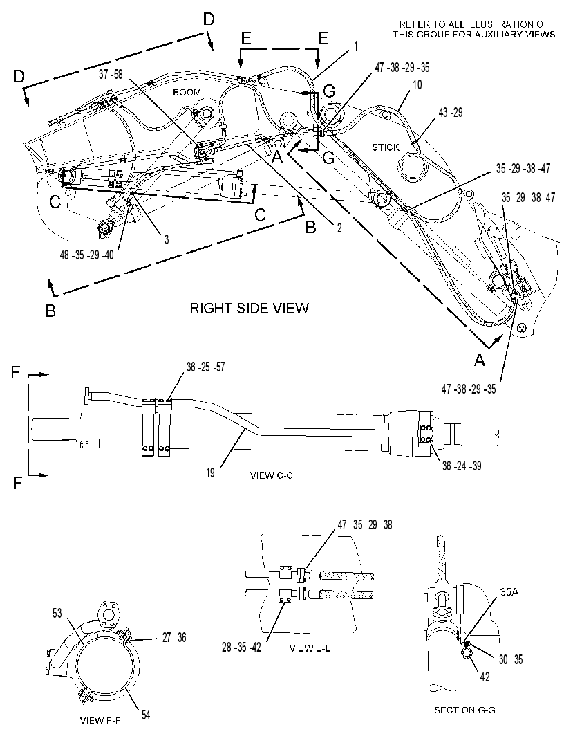 LINES GP-FRONT SHOVEL 2669249 CAT