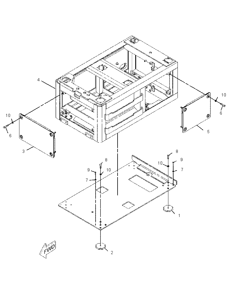 RISER GP-CAB 2608925 CAT