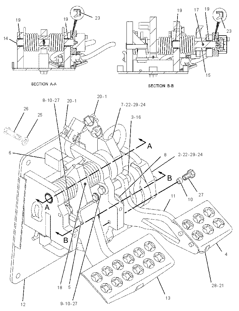CONTROL GP-GOVERNOR & BRAKE 2480760 CAT