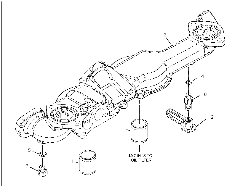 BASE AS-OIL FILTER 2641491 CAT