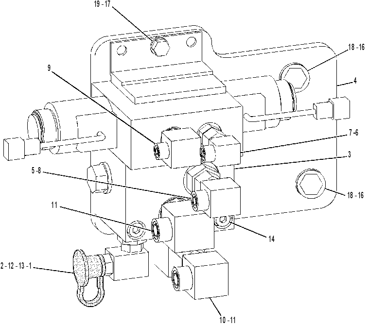 VALVE & MTG GP-SIDECUTTER 2591876 CAT
