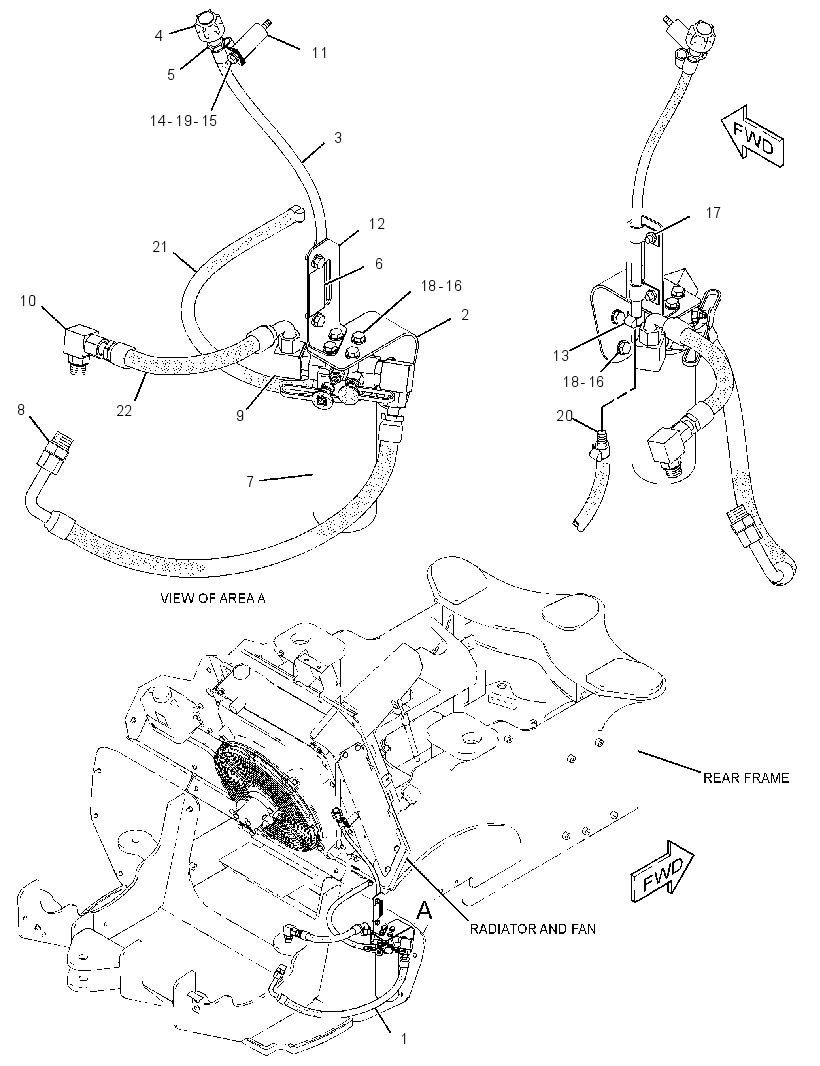 FILTER & LINES GP-POWER TRAIN 2337959 CAT