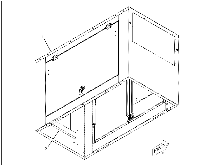 ENCLOSURE GP-GENSET 2665604 CAT