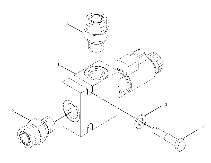 MANIFOLD & MTG GP-CONTROL 2465046 CAT