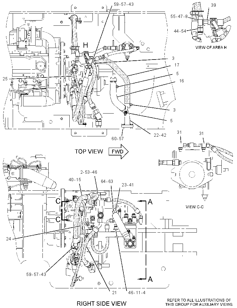 FILTER & LINES GP-HYDROSTATIC 2400852 CAT
