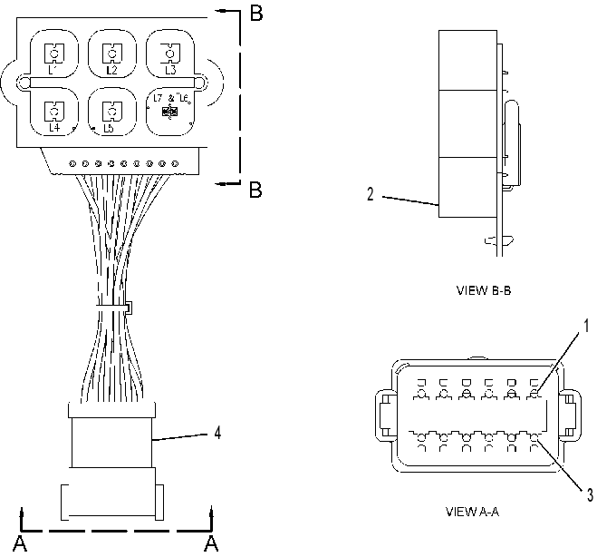 MODULE GP-WARNING INDICATOR 2492910 CAT