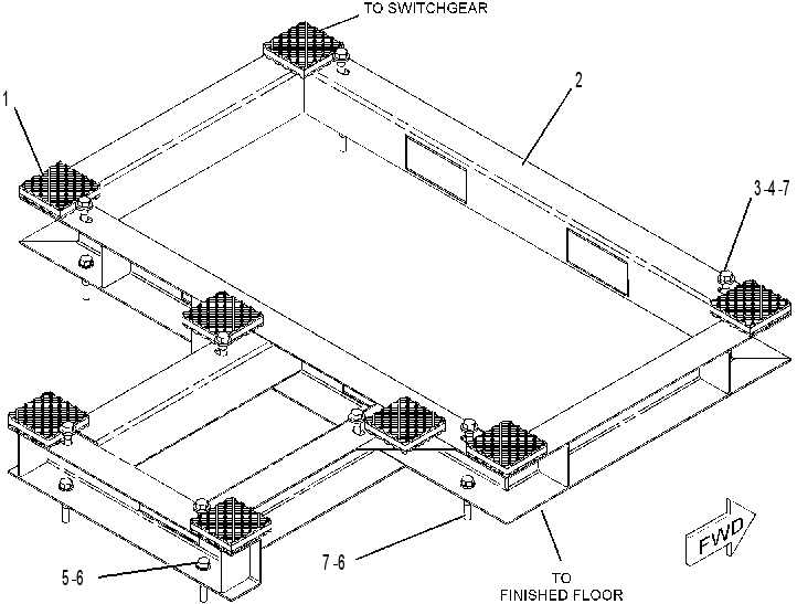 MOUNTING GP-SWITCHGEAR 2529603 CAT