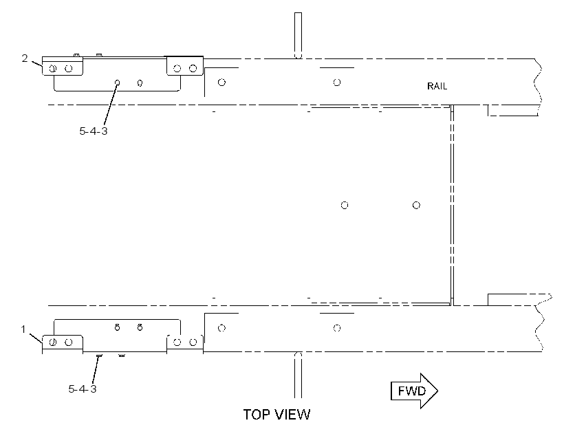 MOUNTING GP-RAIL 2444064 CAT
