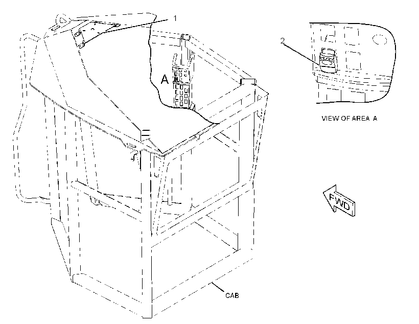 INSTALLATION GP-WARNING BEACON 2333127 CAT