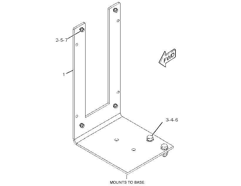 MOUNTING GP-BATTERY CHARGER 2679226 CAT