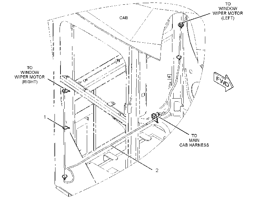 WIRING GP-WIPER 2333189 CAT
