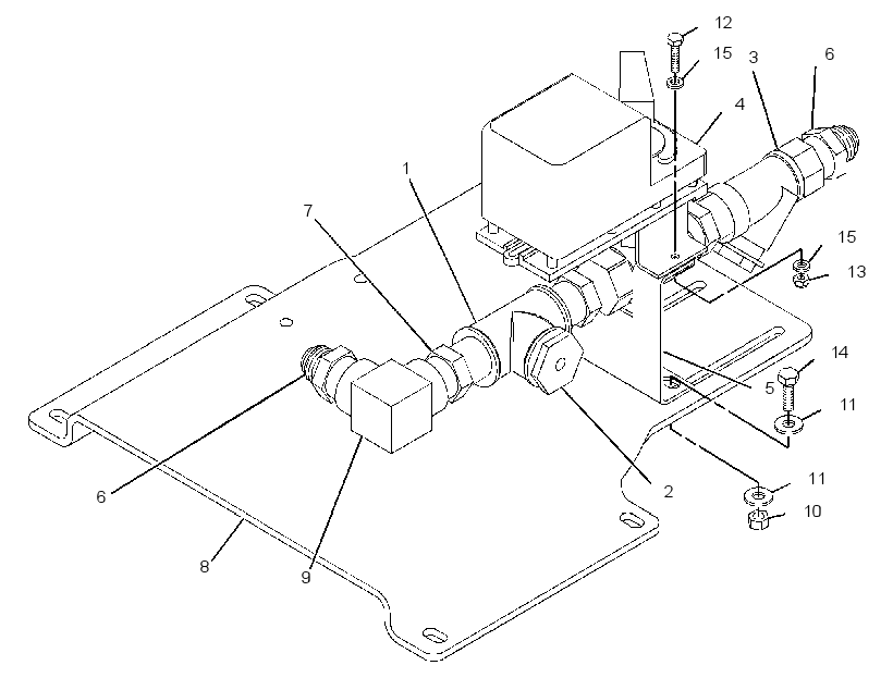 VALVE GP-FUEL 2554645 CAT