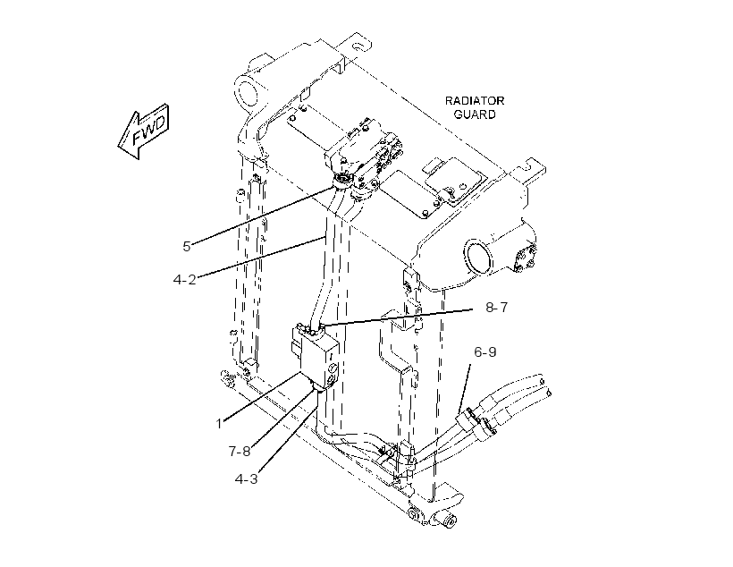 VALVE & MTG GP-BULLDOZER 2403430 CAT