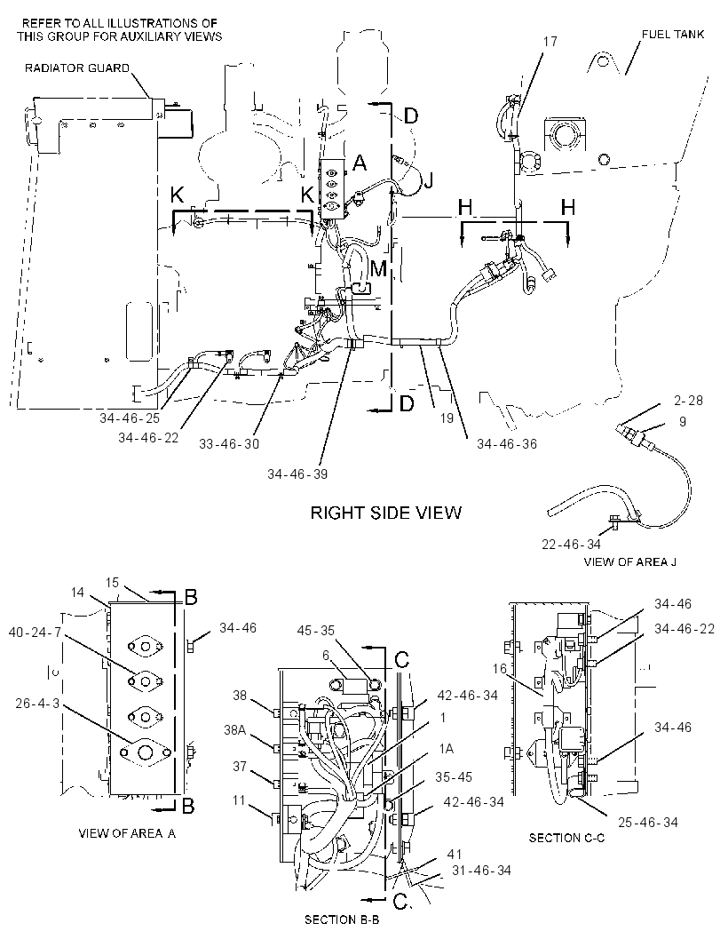 WIRING GP-SCRAPER 2286891 CAT