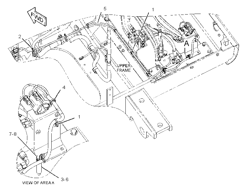 WIRING GP-MEDIUM PRESSURE 2594964 CAT
