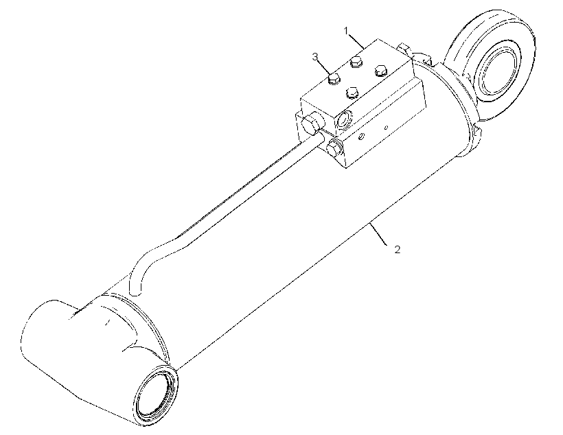 CYLINDER & VALVE GP-STABILIZER 2081141 CAT