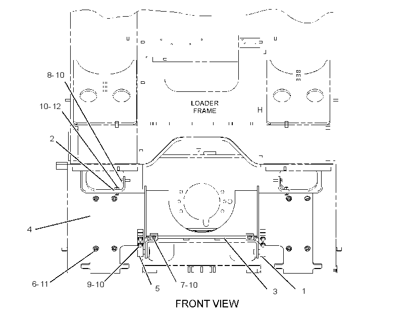 GUARD GP-LOADER FRAME 2592297 CAT