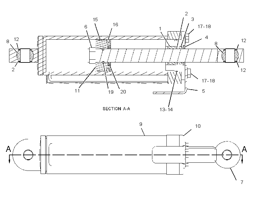 CYLINDER GP-ANGLING 2676480 CAT