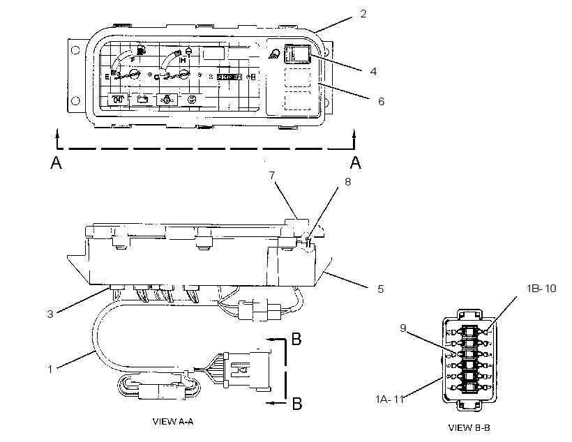 GAUGE GP-CLUSTER 1432267 CAT